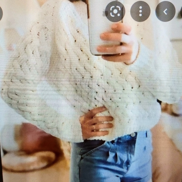 Kendall and Kylie - Cable Knit Sweater - Picture 2 of 4